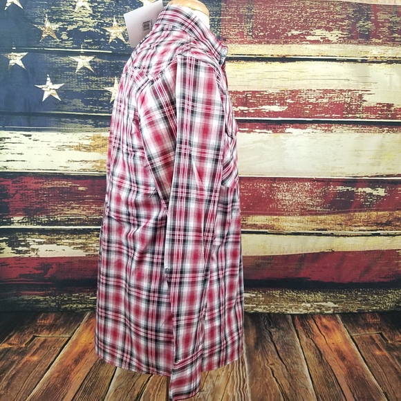 WYOMING TRADERS SNAP UP WESTERN OVERSIZED SHIRT - Picture 3 of 7